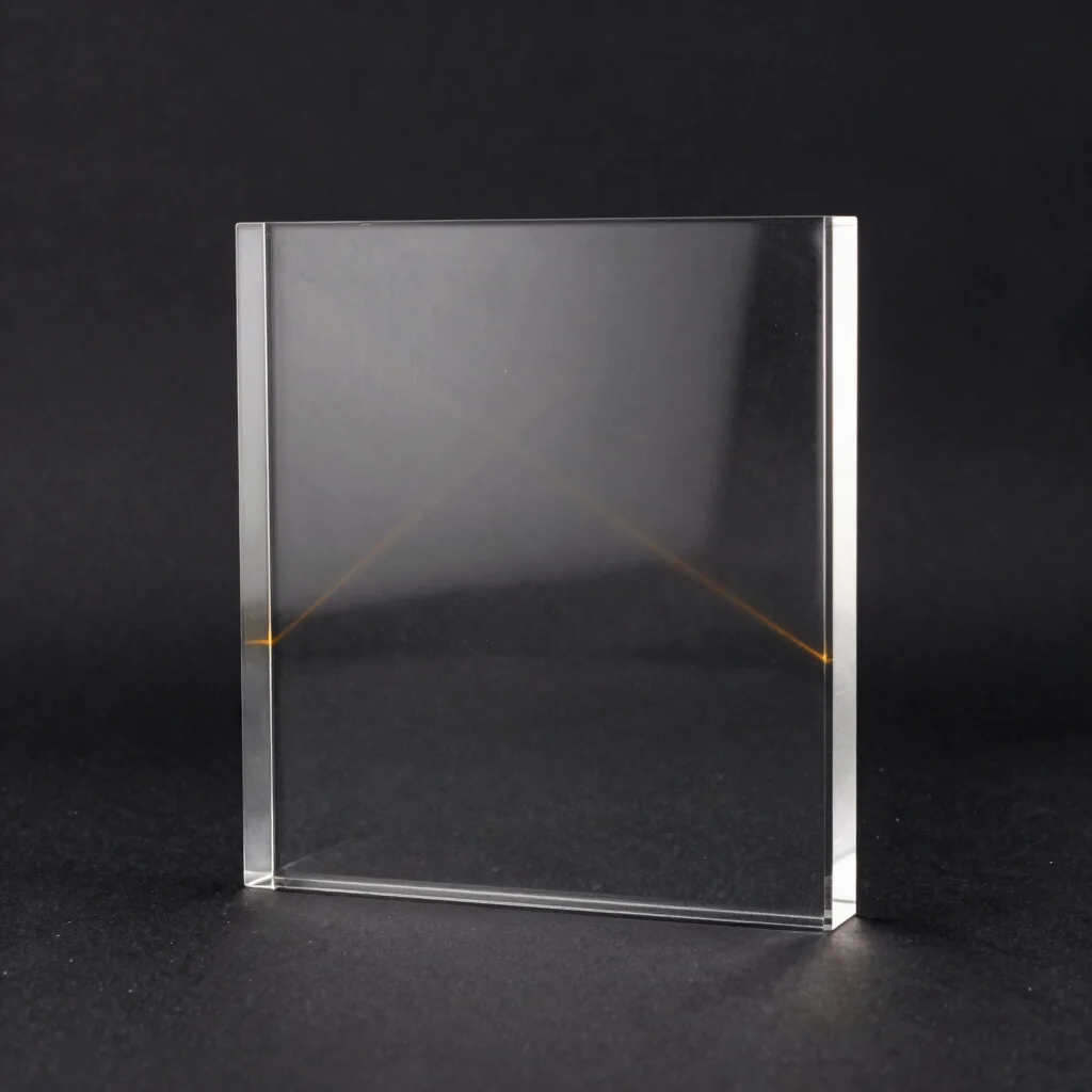 Apex Edge Acrylic & Brass Corporate Trophy